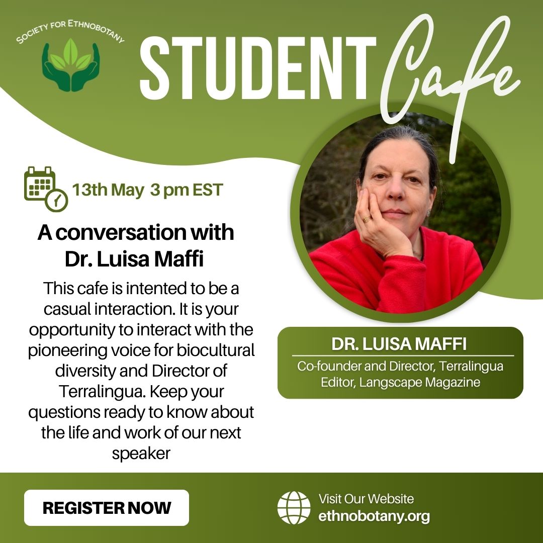 Flyer for the Student Cafe - May 2025