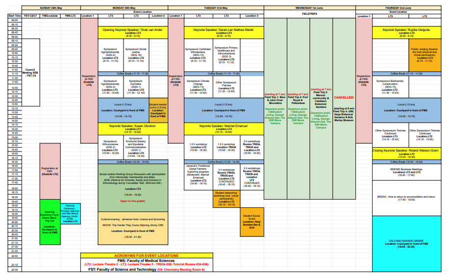 Academic Schedule