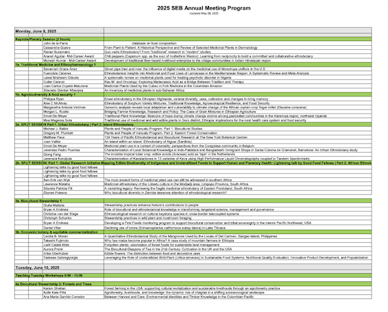 Talks Schedule Thumbnail