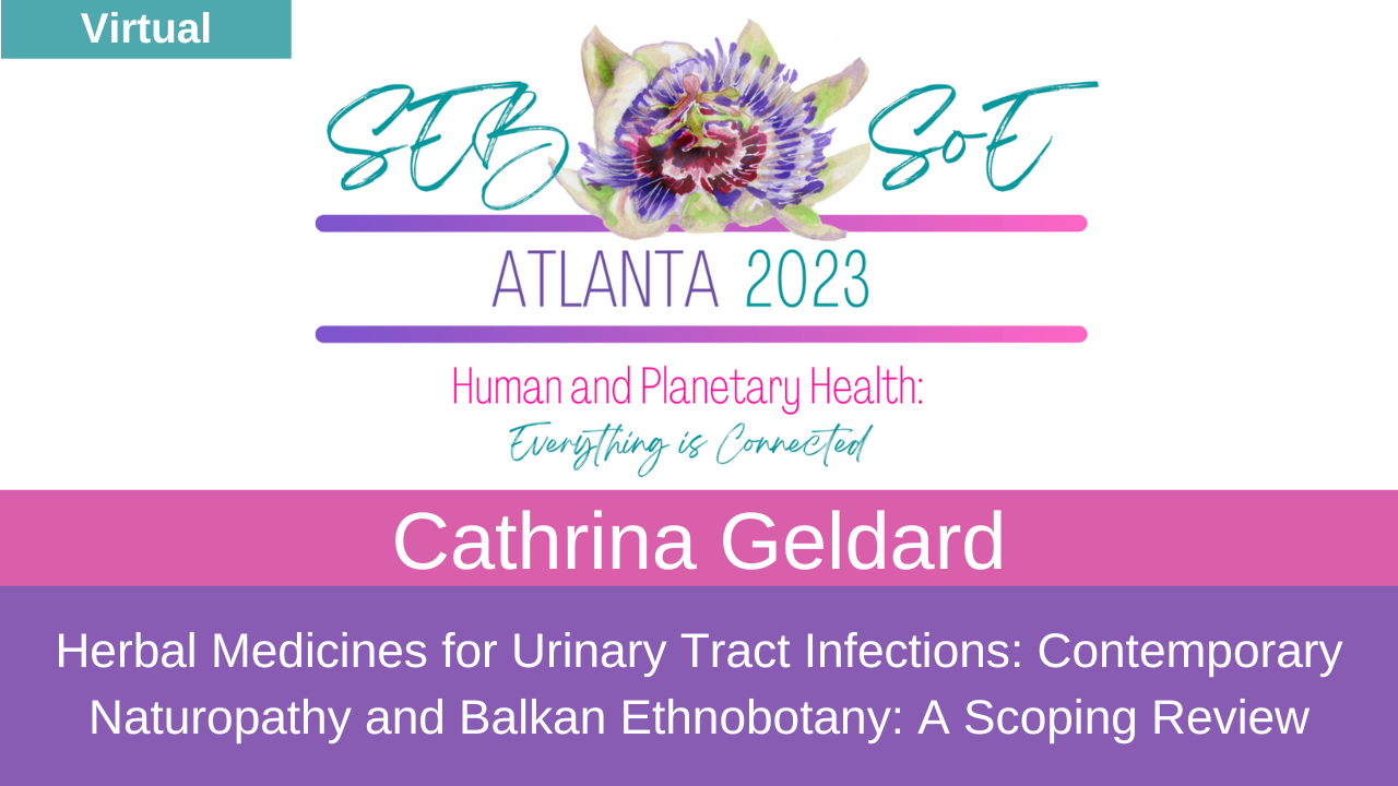 Poster Presentation Video: Cathrina Geldard