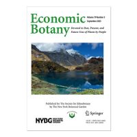 Picture 0 for Economic Botany September 2025 Issue Now Available